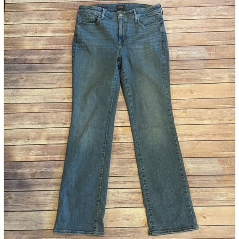 NYDJ Not Your Daughters Jeans Marilyn Straight Jeans Heyburn Wash Light